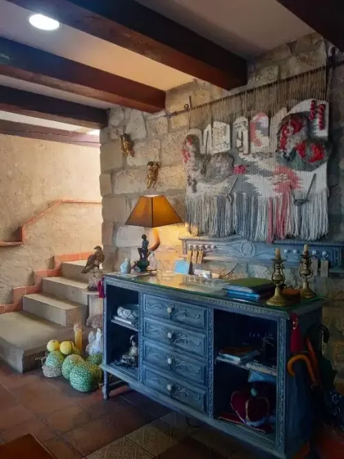 Habitación doble en hotel rural de Valladolid