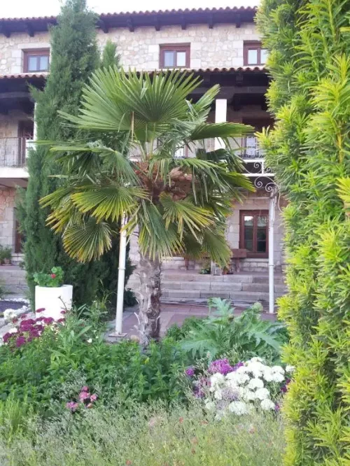 Alojamiento rural con terraza y jardín